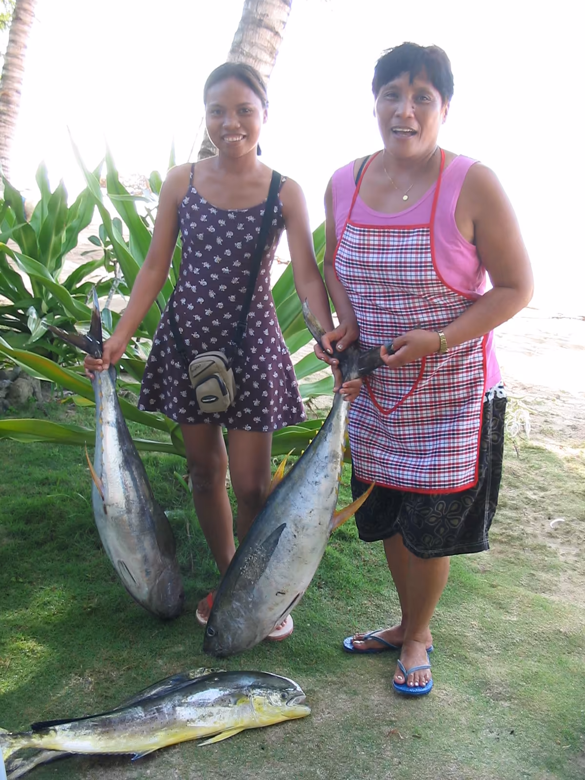Deep sea fishing trip with Patrick's on the Beach in the waters off Siargao Island