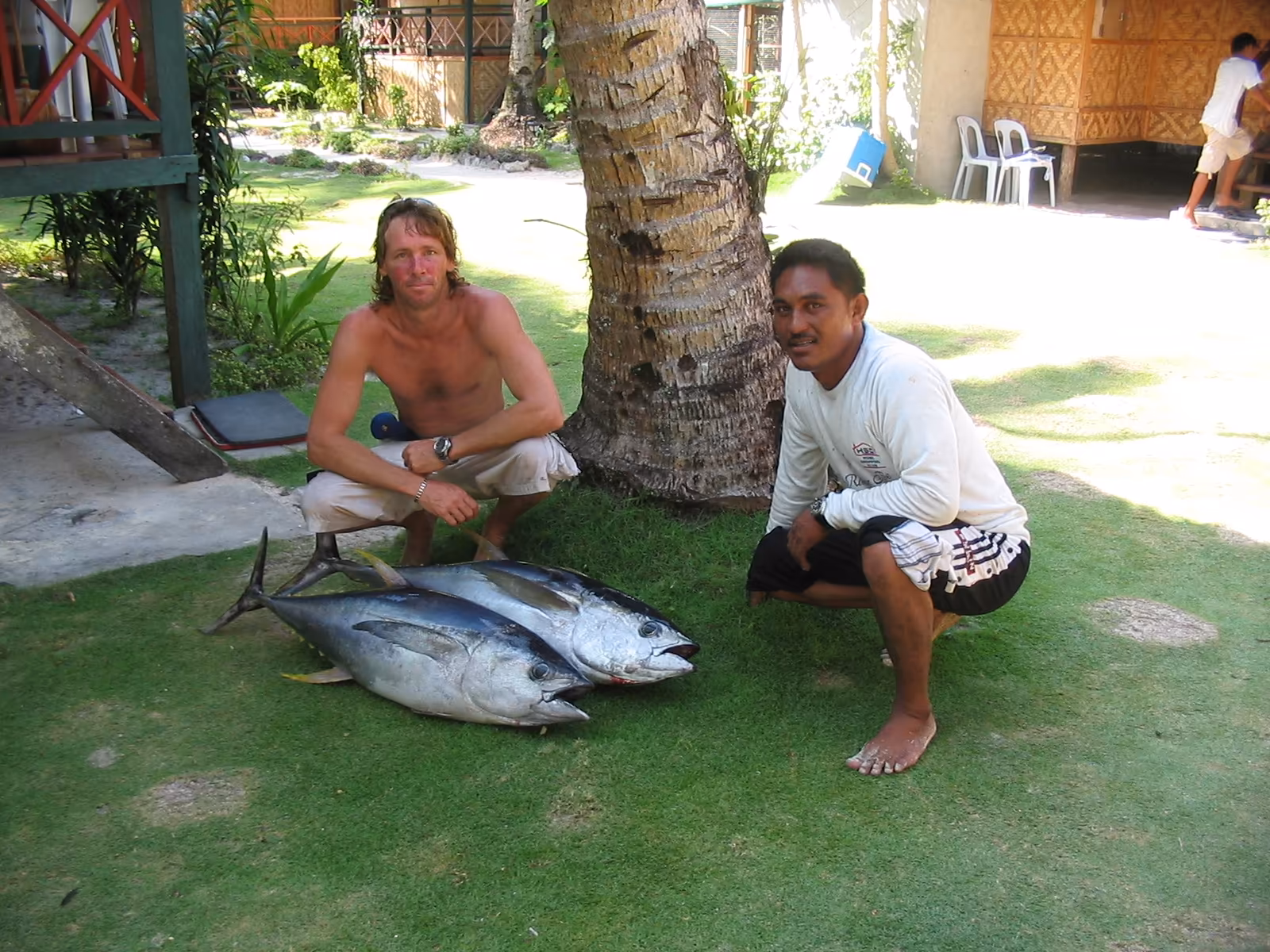 Deep sea fishing trip with Patrick's on the Beach in the waters off Siargao Island