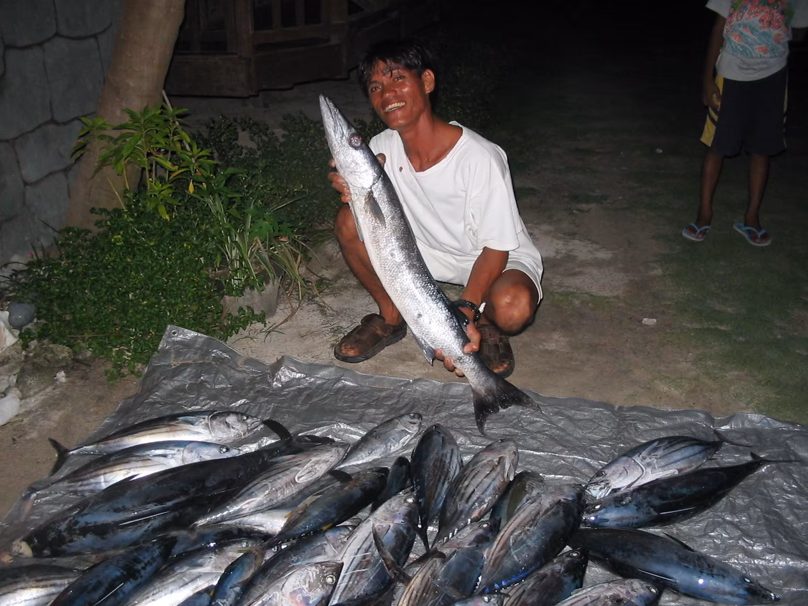Deep sea fishing trip with Patrick's on the Beach in the waters off Siargao Island