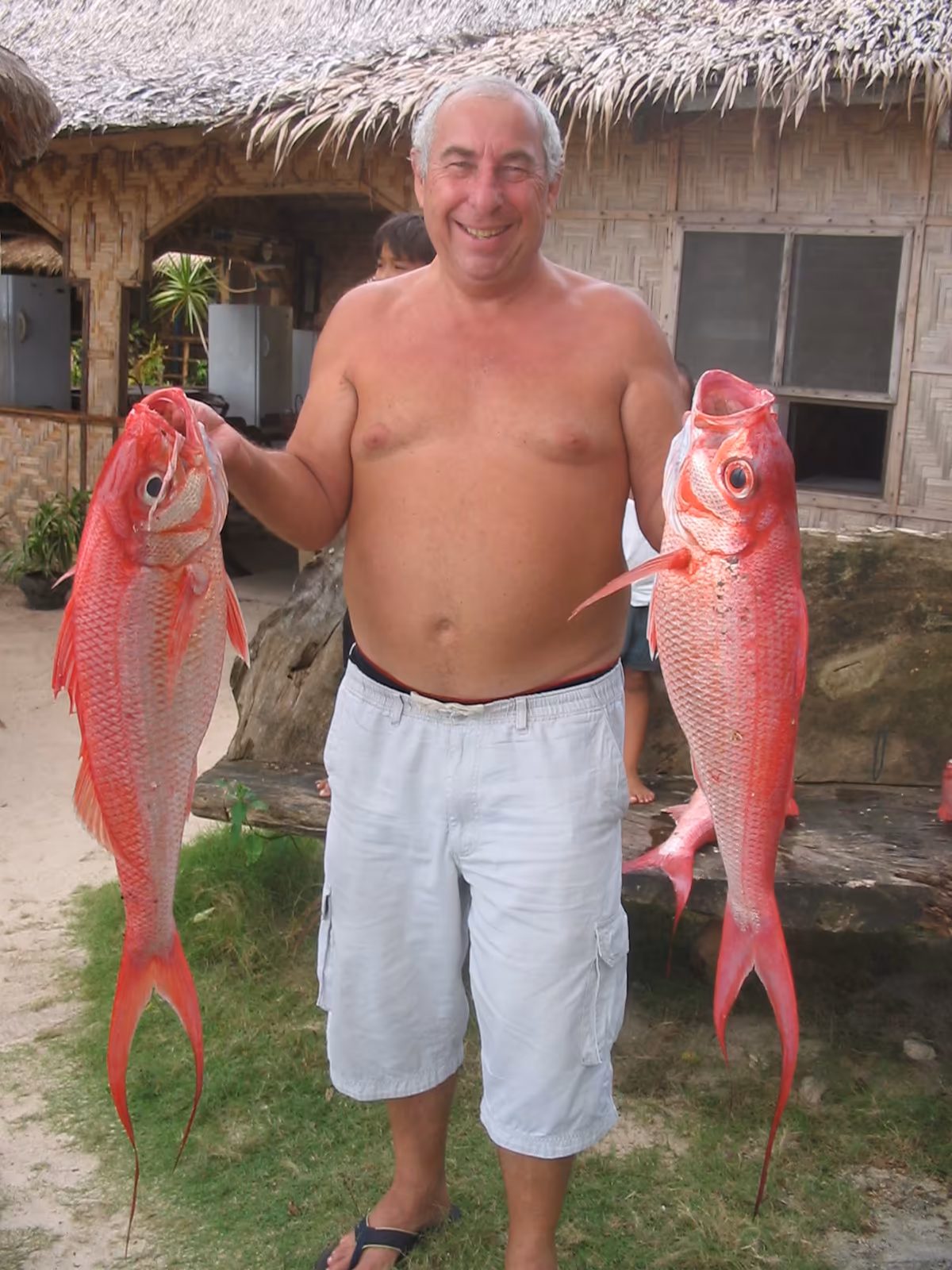 Deep sea fishing trip with Patrick's on the Beach in the waters off Siargao Island