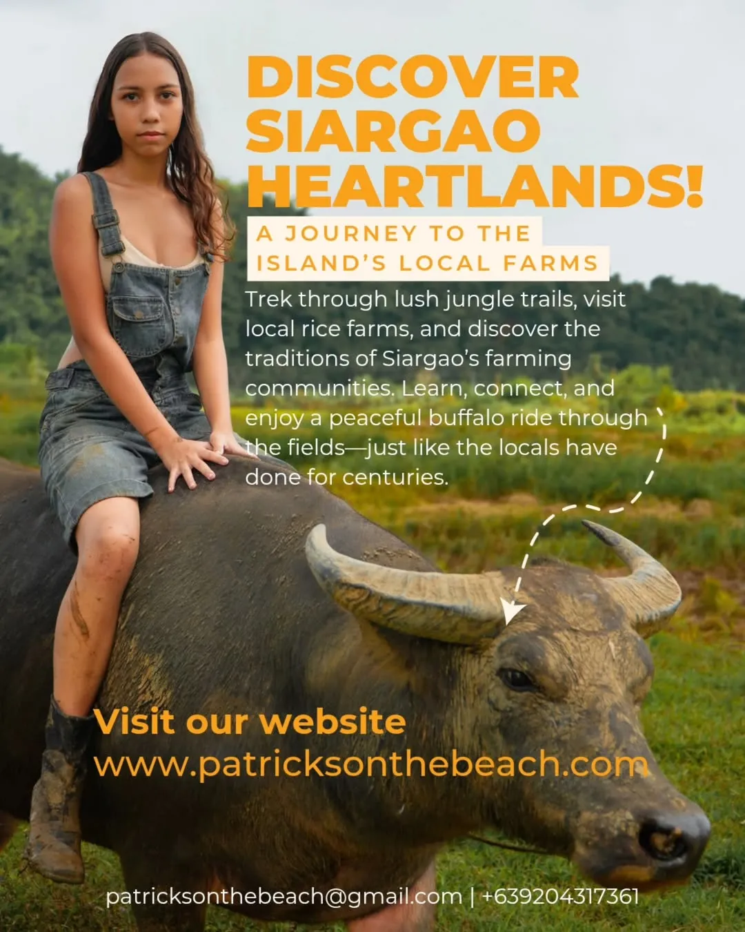 Lush inland landscape on the Siargao heartlands tour