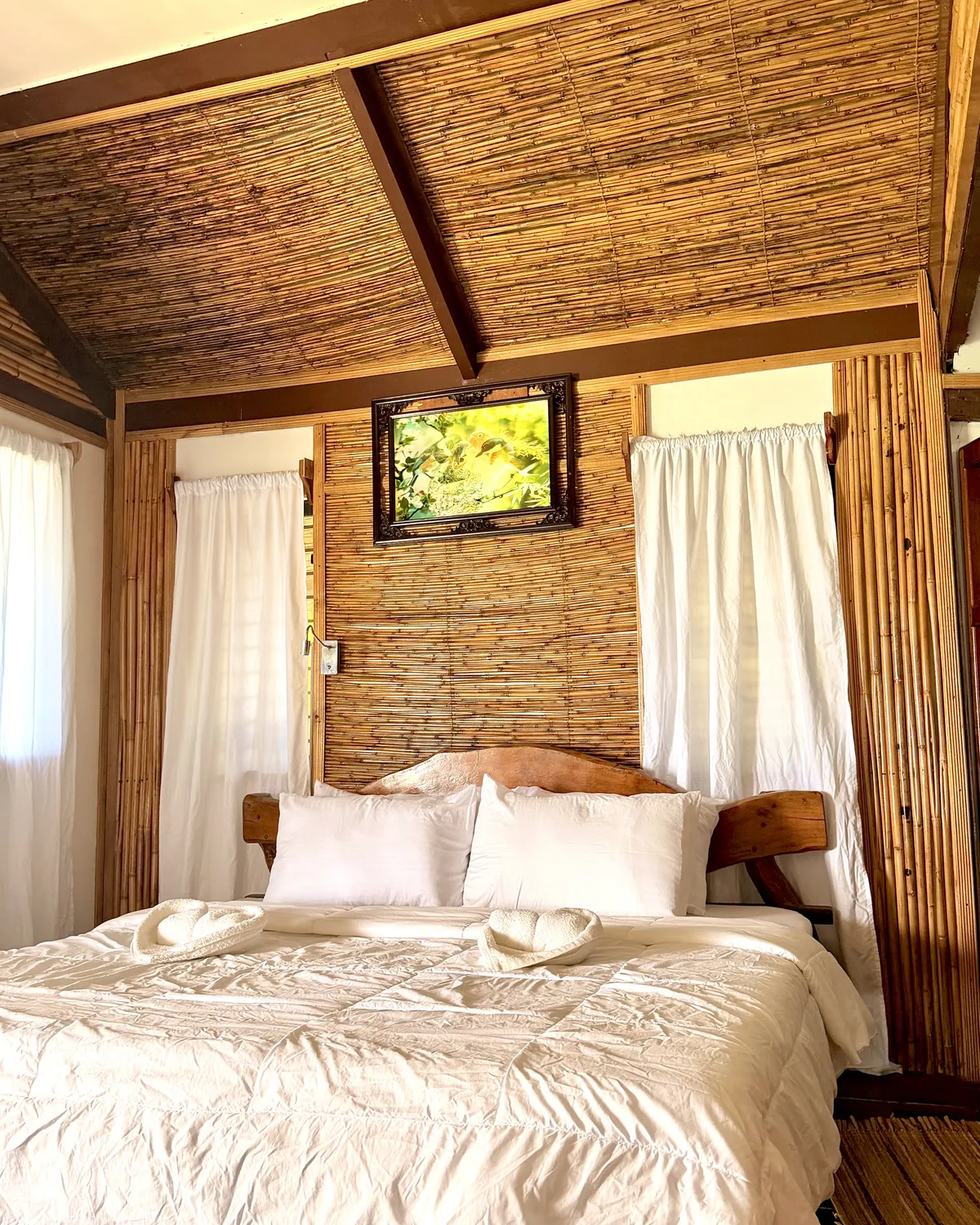 Beachfront Tree House - Tree House Bedroom accommodation at Patrick's on the Beach resort, Siargao Island