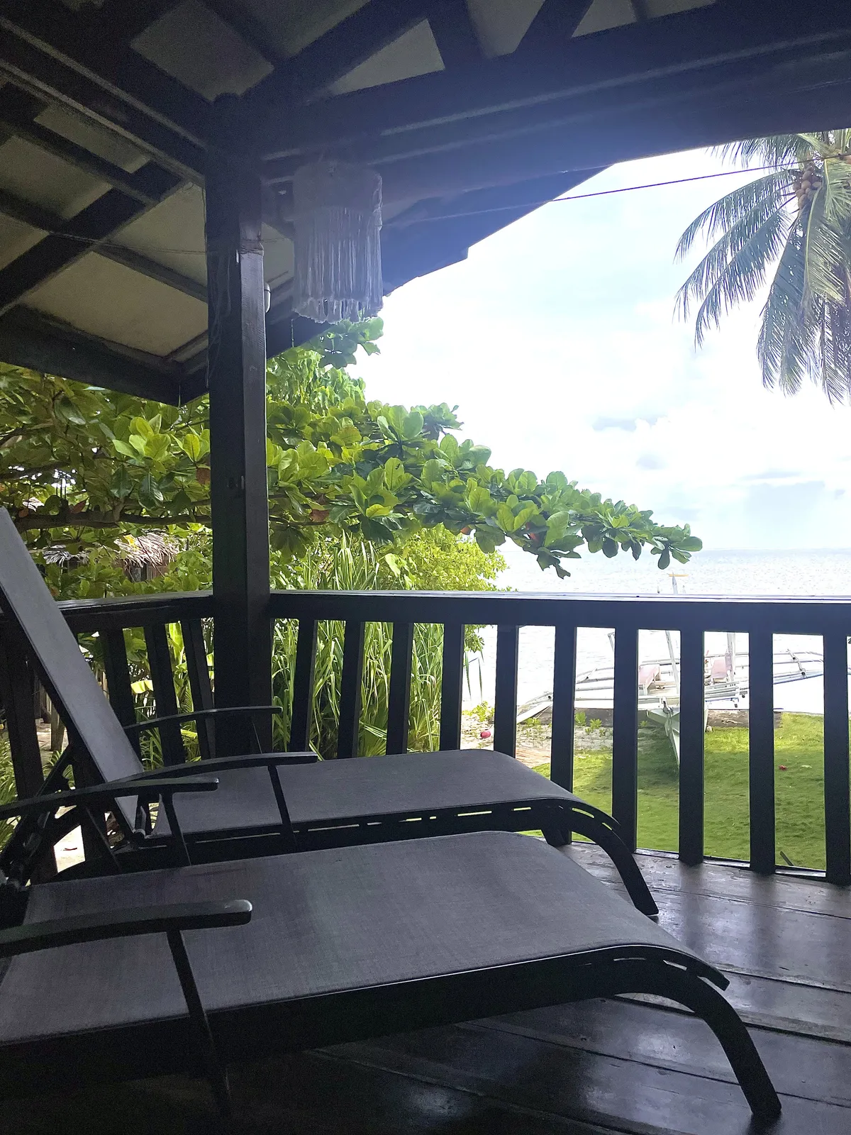 Executive Beachfront Cottage - Executive Outdoor Balcony accommodation at Patrick's on the Beach resort, Siargao Island