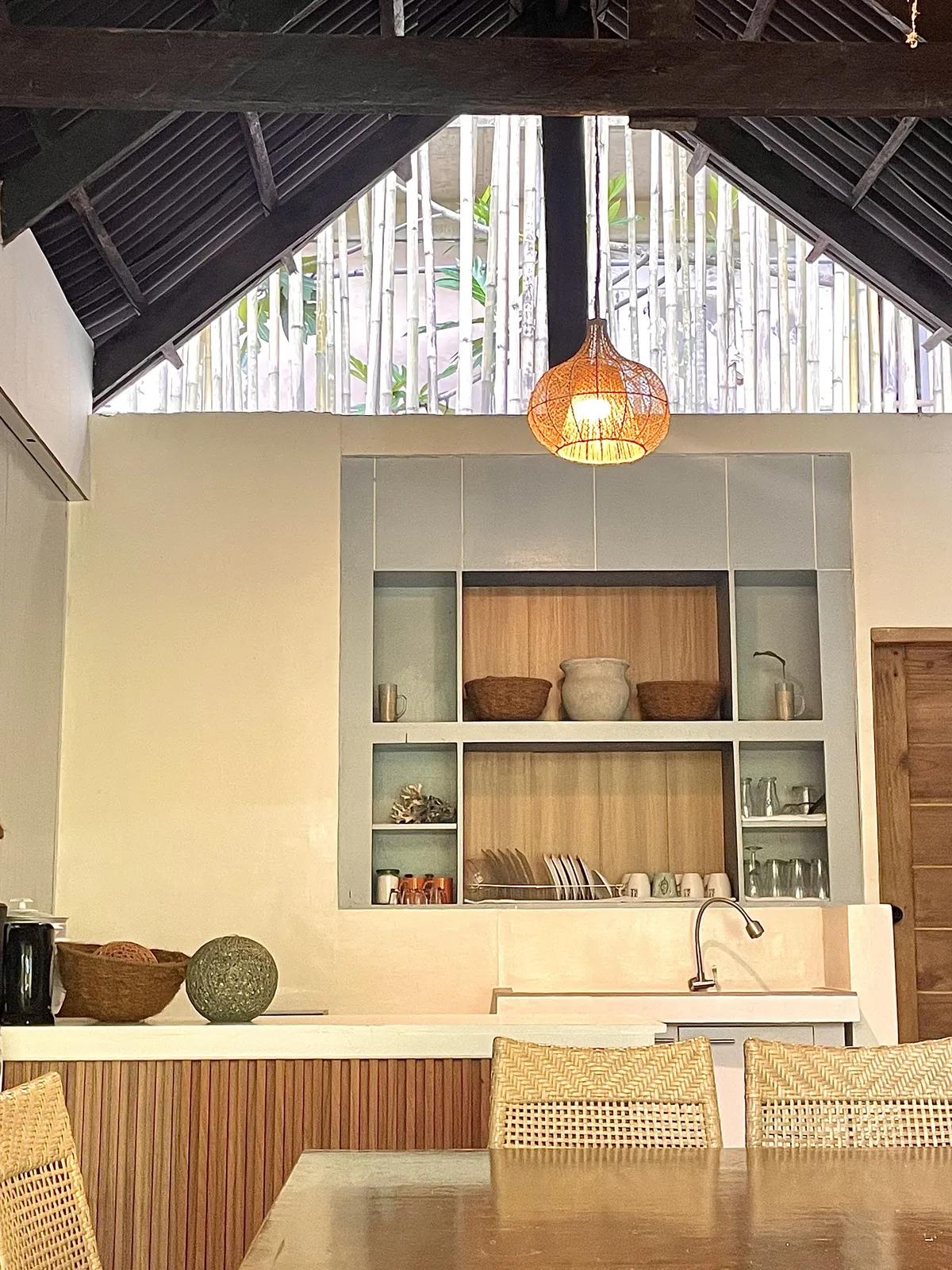 Family Villa - Villa Kitchen accommodation at Patrick's on the Beach resort, Siargao Island