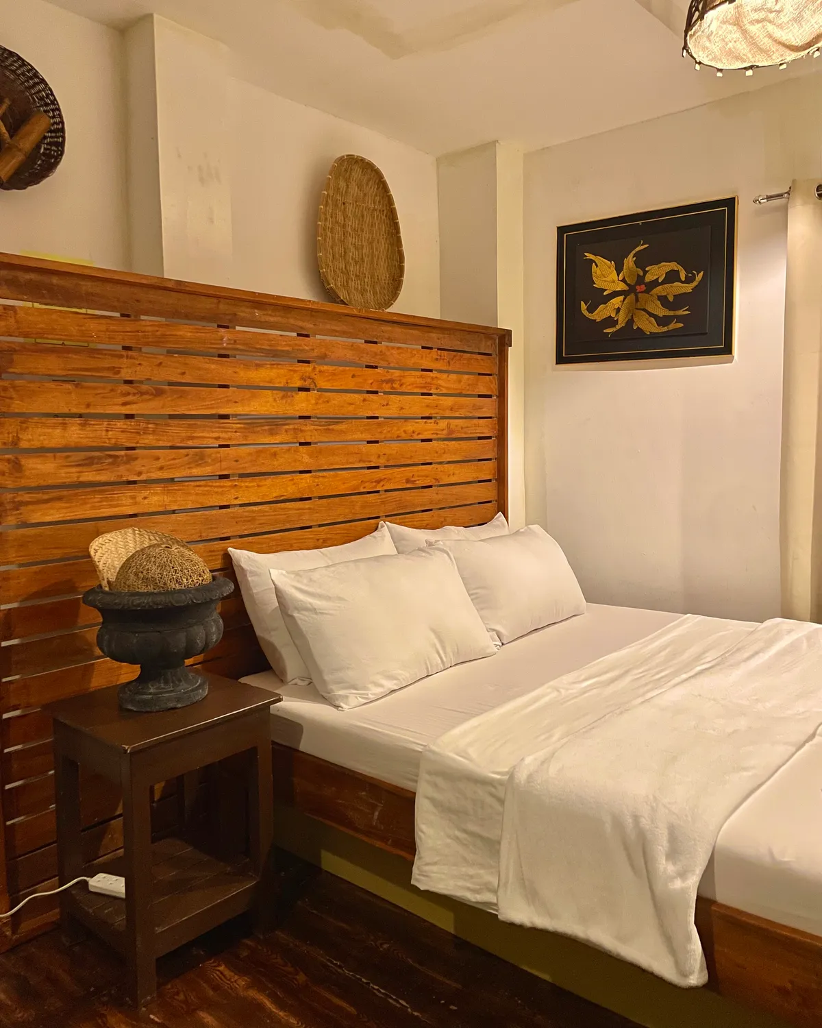 Bedroom of the Superior Beach Cottage at Patrick's on the Beach, Siargao