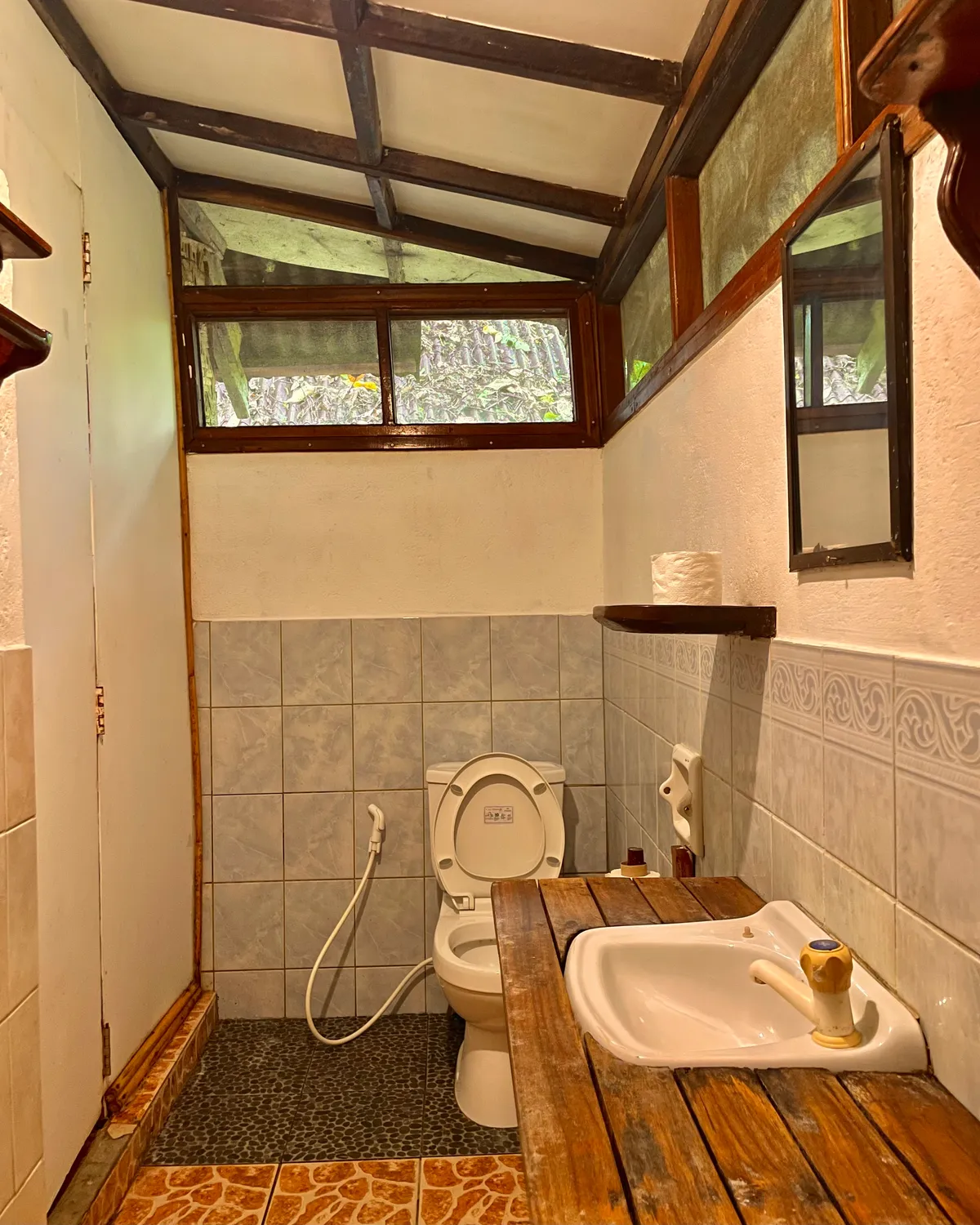 Superior Beach Cottage - Cottage Bathroom accommodation at Patrick's on the Beach resort, Siargao Island